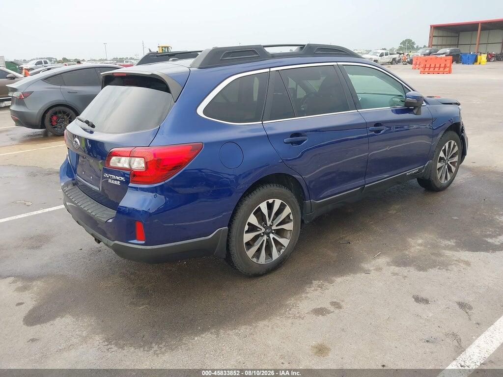4S4BSANCXF3308002 2015 SUBARU OUTBACK photo no. 4