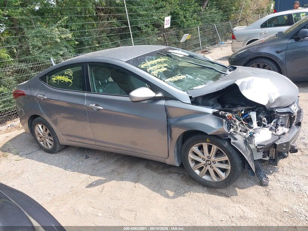 KMHDH4AE3FU291523 2015 HYUNDAI ELANTRA photo no. 12