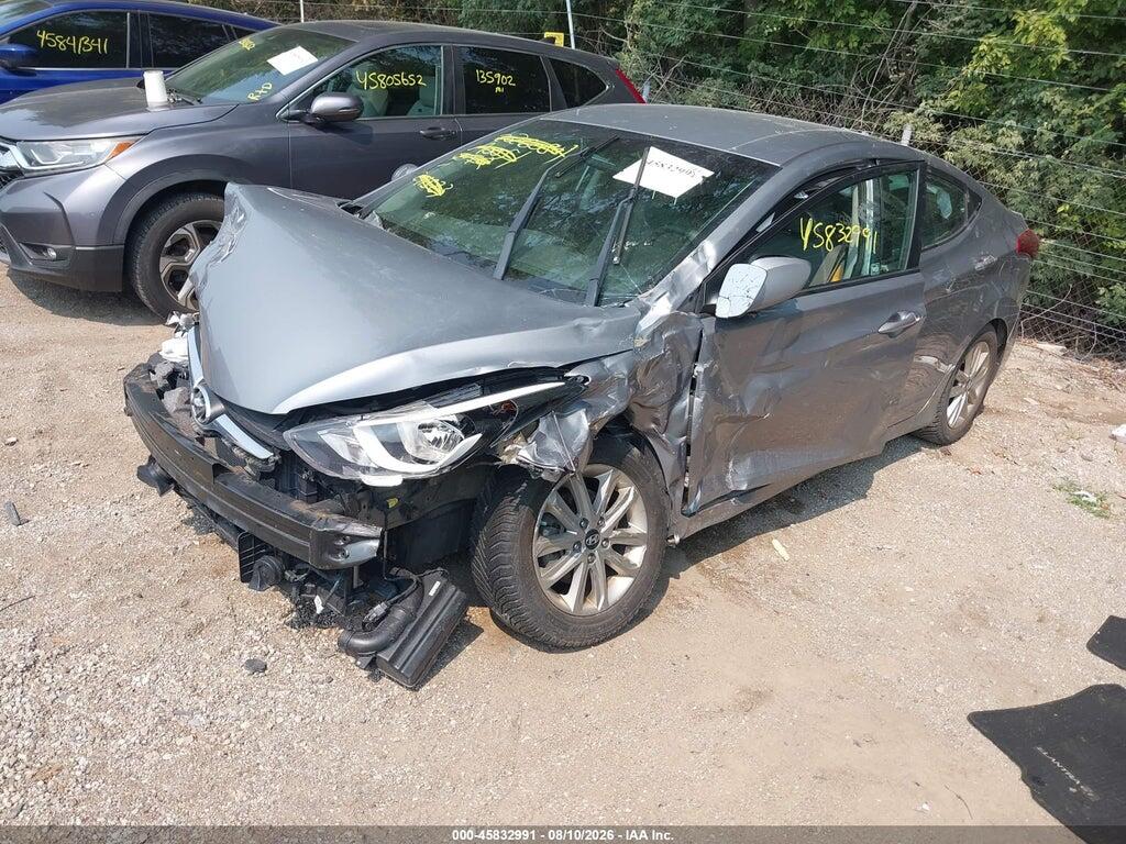 KMHDH4AE3FU291523 2015 HYUNDAI ELANTRA photo no. 2