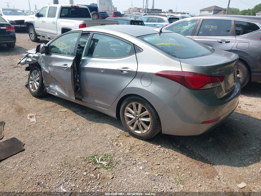 KMHDH4AE3FU291523 2015 HYUNDAI ELANTRA photo no. 3