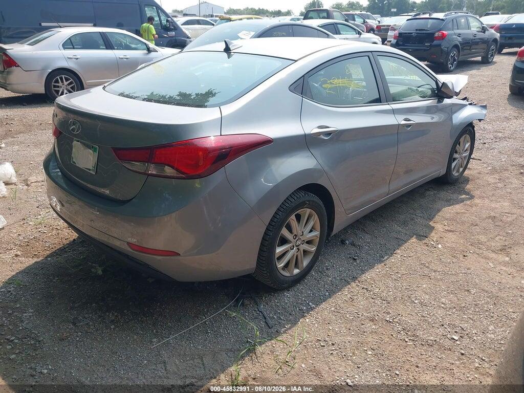 KMHDH4AE3FU291523 2015 HYUNDAI ELANTRA photo no. 4