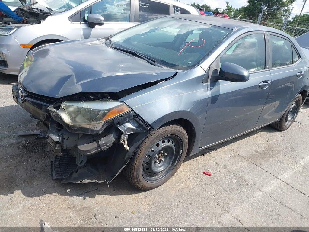2T1BURHE6FC276537 2015 TOYOTA COROLLA photo no. 2