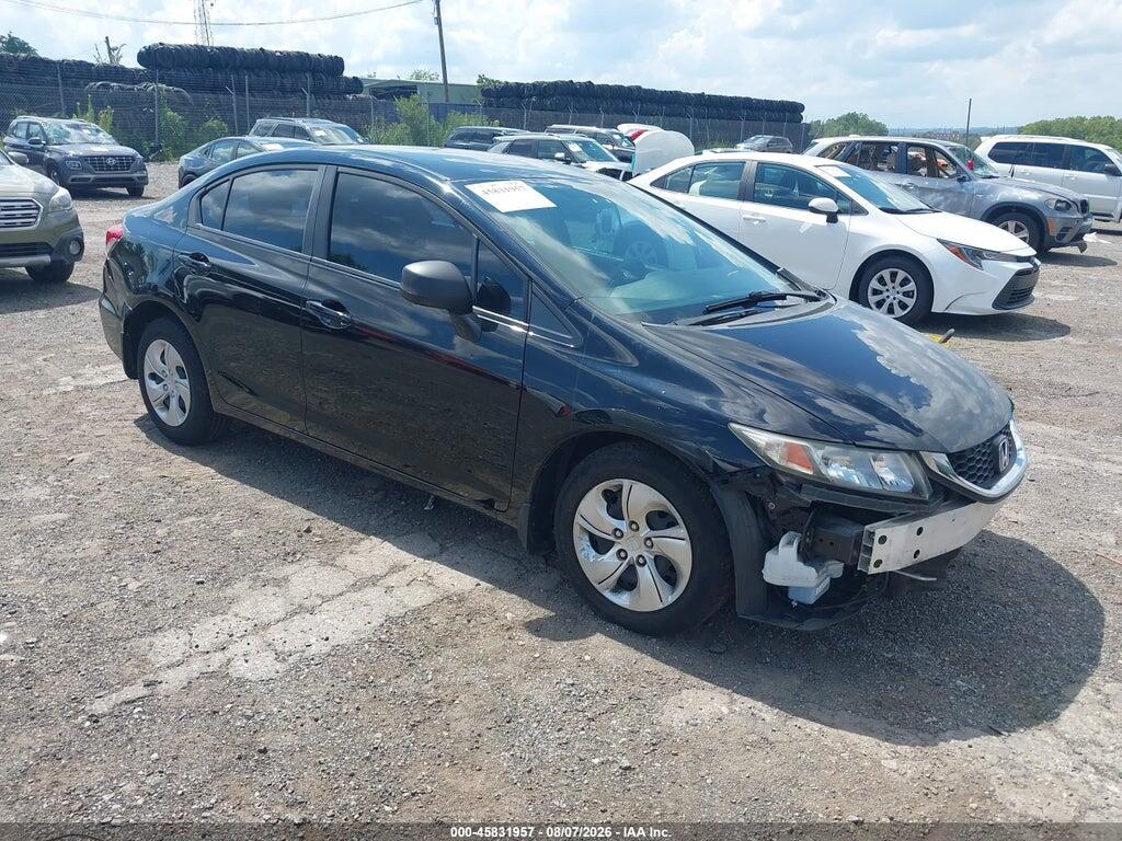 19XFB2F54FE246522 2015 HONDA CIVIC photo no. 1