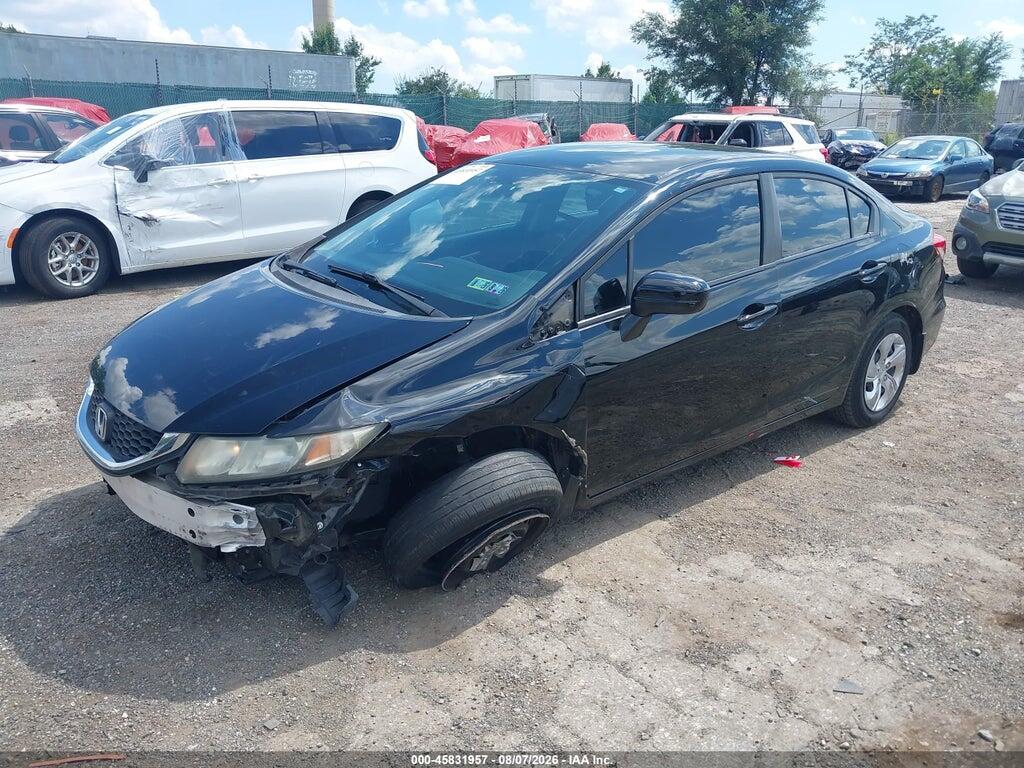 19XFB2F54FE246522 2015 HONDA CIVIC photo no. 2