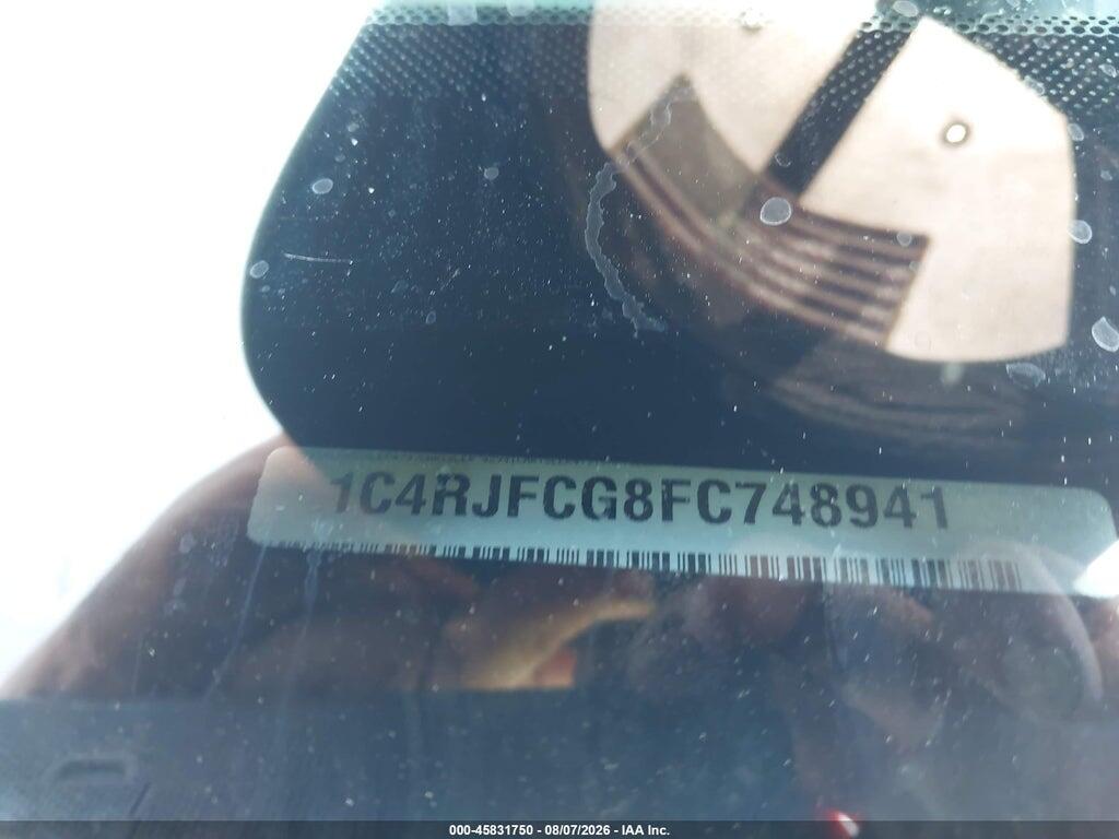 1C4RJFCG8FC748941 2015 JEEP GRAND CHEROKEE photo no. 9