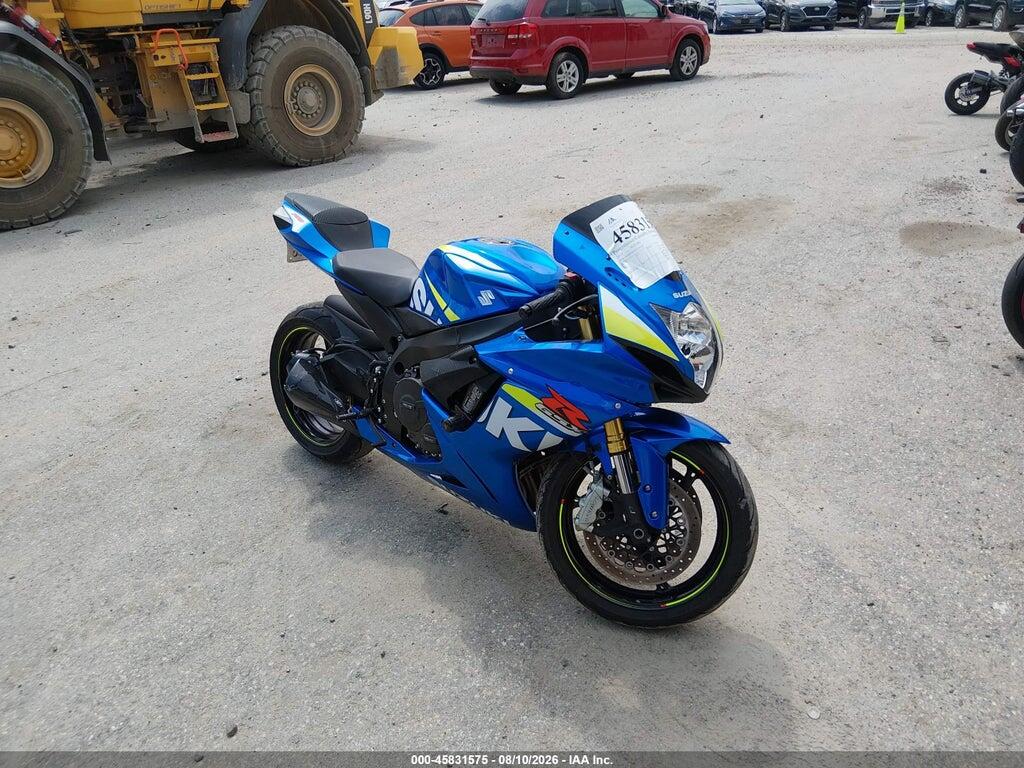 2015 SUZUKI GSX-R750 JS1GR7MA2F2101127