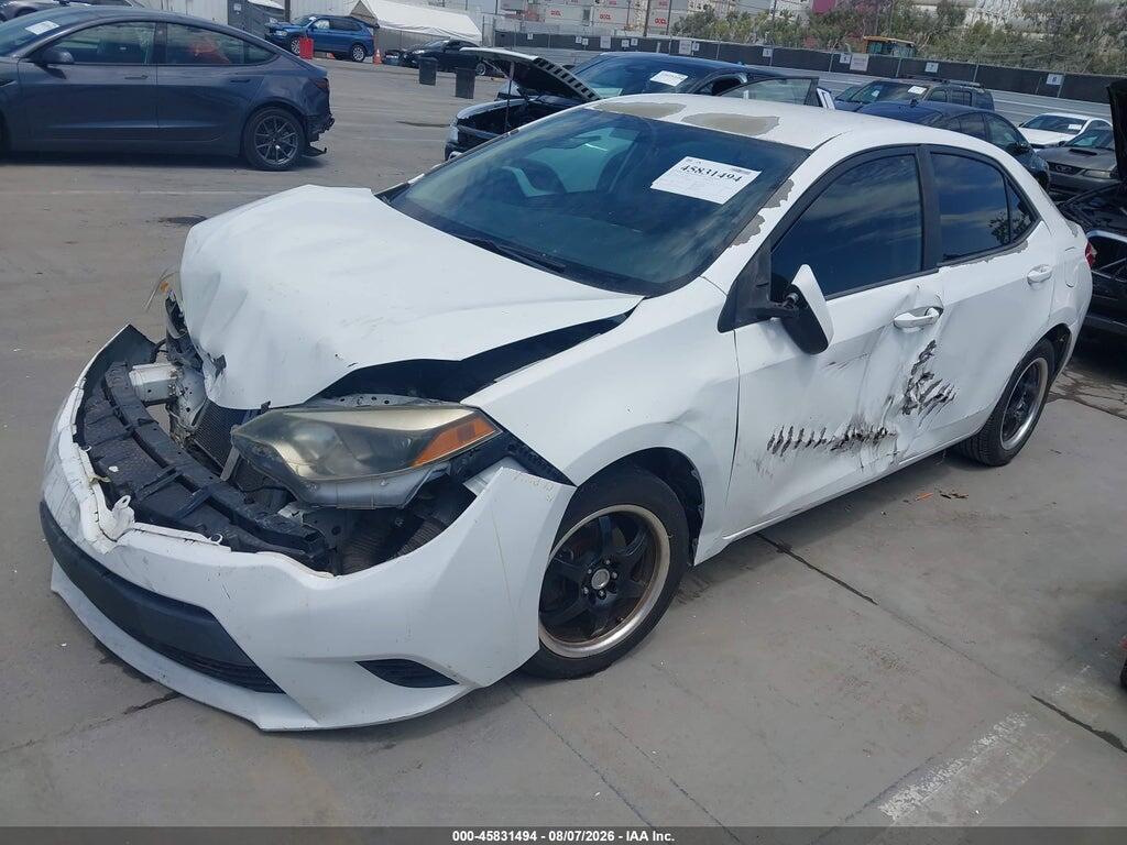 5YFBURHE0FP297609 2015 TOYOTA COROLLA photo no. 2