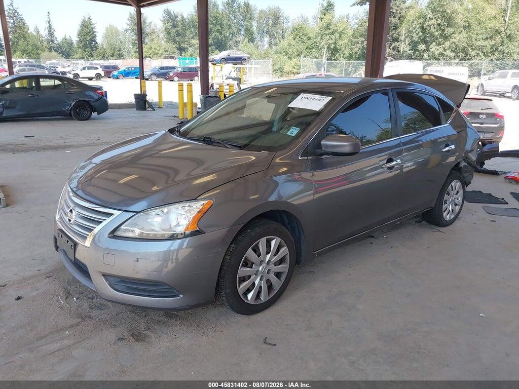 3N1AB7AP0FL660797 2015 NISSAN SENTRA photo no. 2