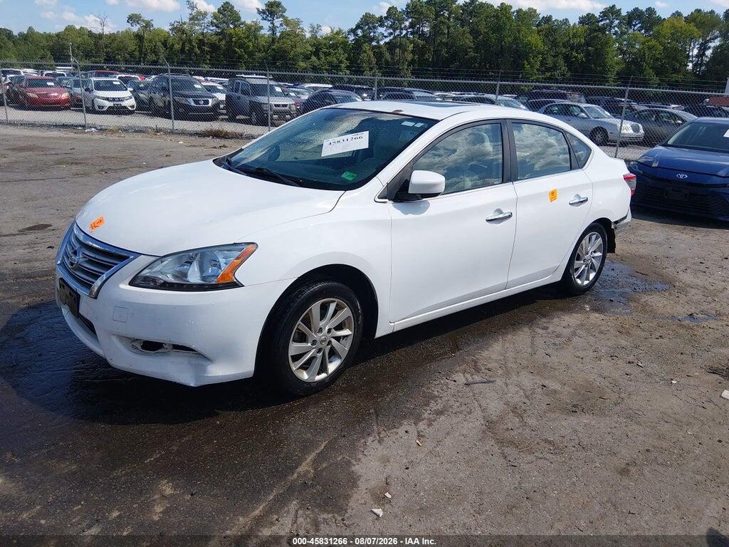 3N1AB7AP1FY380342 2015 NISSAN SENTRA photo no. 2