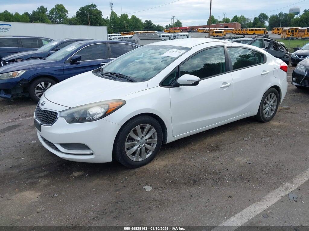 KNAFX4A6XF5384099 2015 KIA FORTE photo no. 2