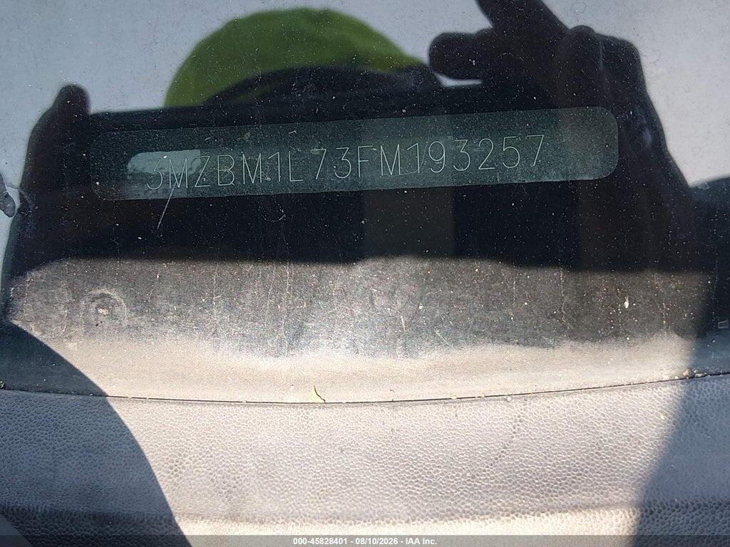 3MZBM1L73FM193257 2015 MAZDA MAZDA3 photo no. 9