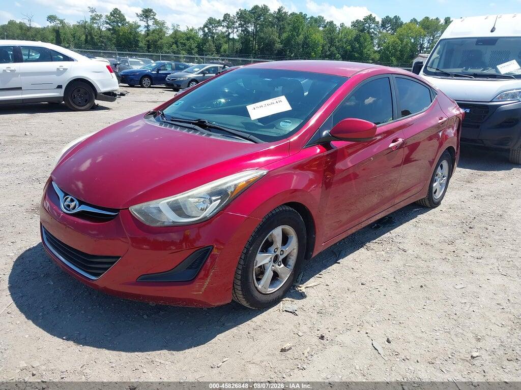 5NPDH4AE0FH582446 2015 HYUNDAI ELANTRA photo no. 2