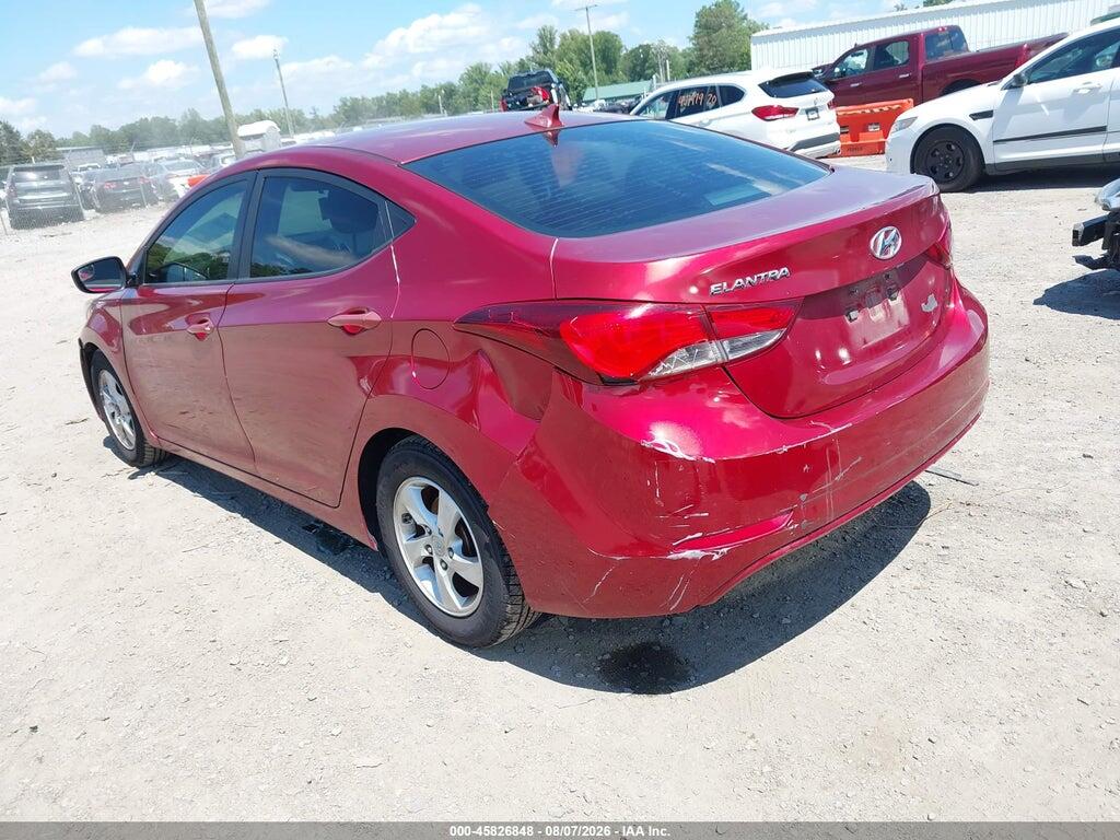 5NPDH4AE0FH582446 2015 HYUNDAI ELANTRA photo no. 3
