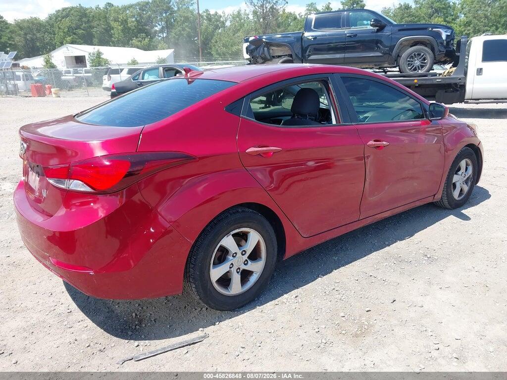 5NPDH4AE0FH582446 2015 HYUNDAI ELANTRA photo no. 4