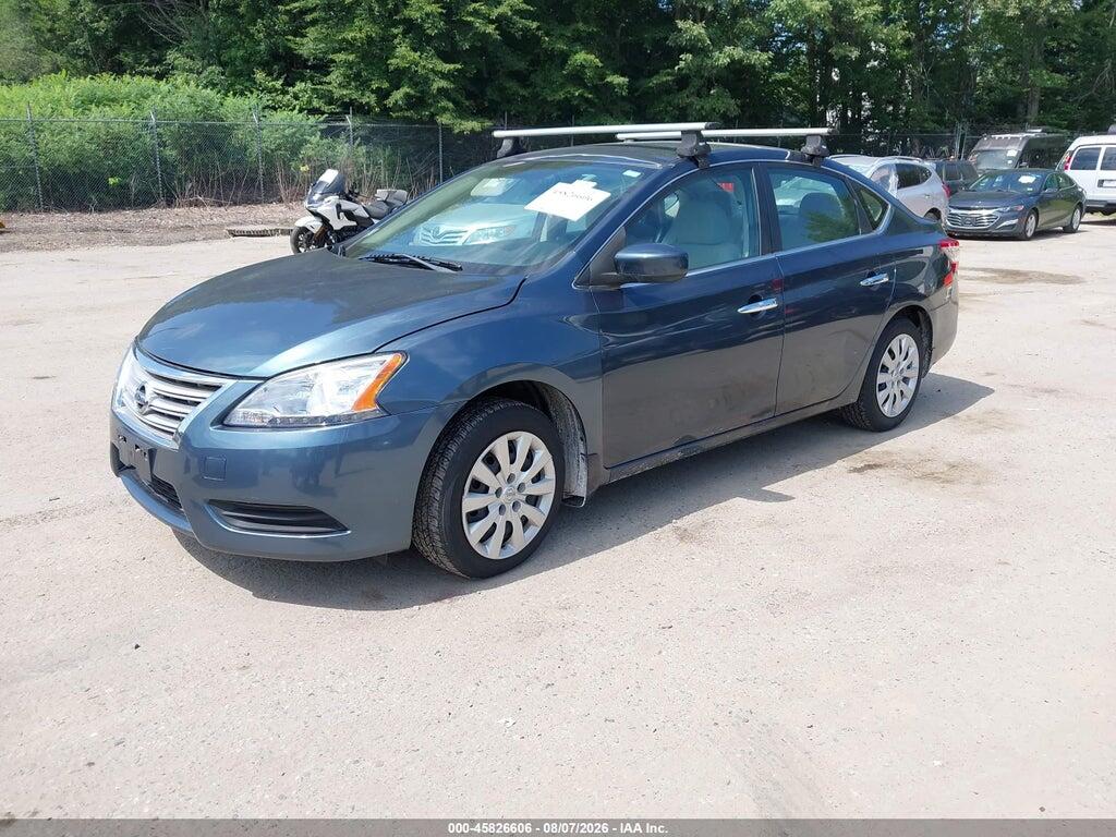 3N1AB7AP1FL678368 2015 NISSAN SENTRA photo no. 2