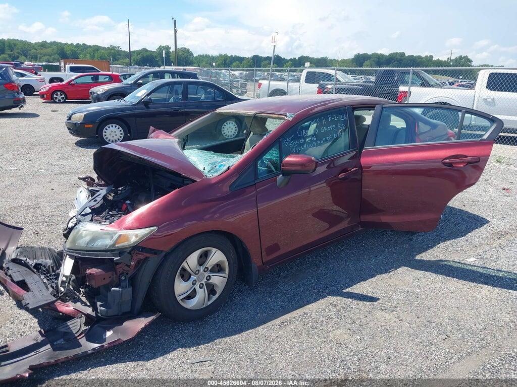 19XFB2F50FE117676 2015 HONDA CIVIC photo no. 2
