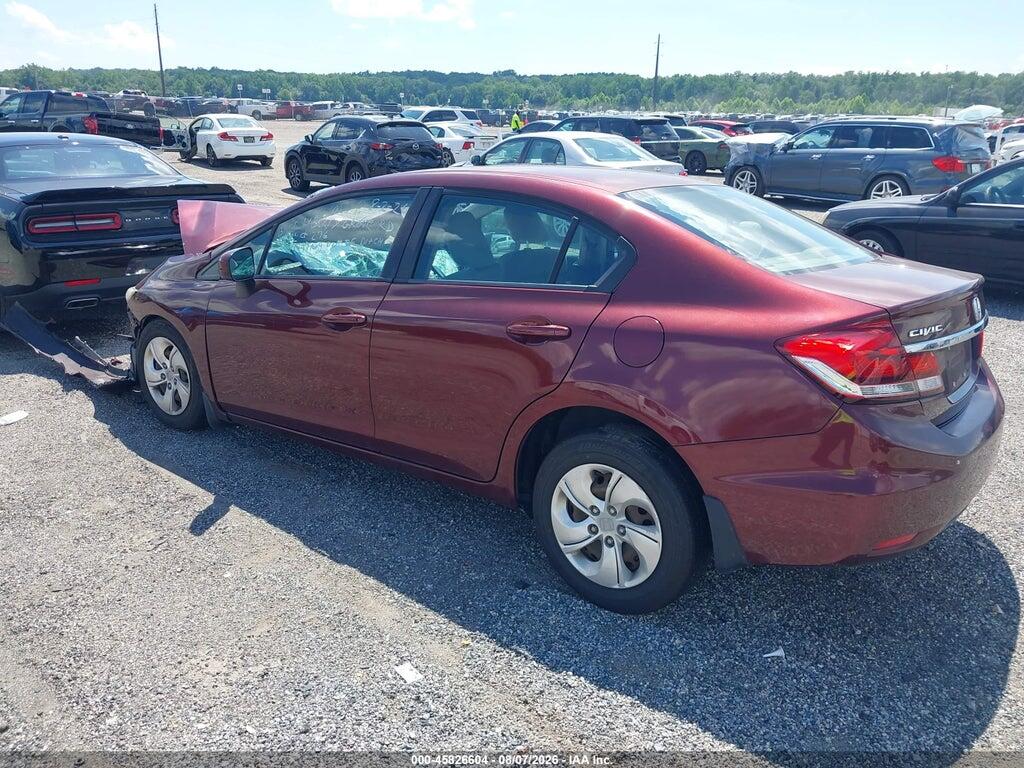 19XFB2F50FE117676 2015 HONDA CIVIC photo no. 3
