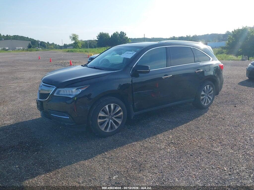 5FRYD3H87FB013453 2015 ACURA MDX photo no. 2