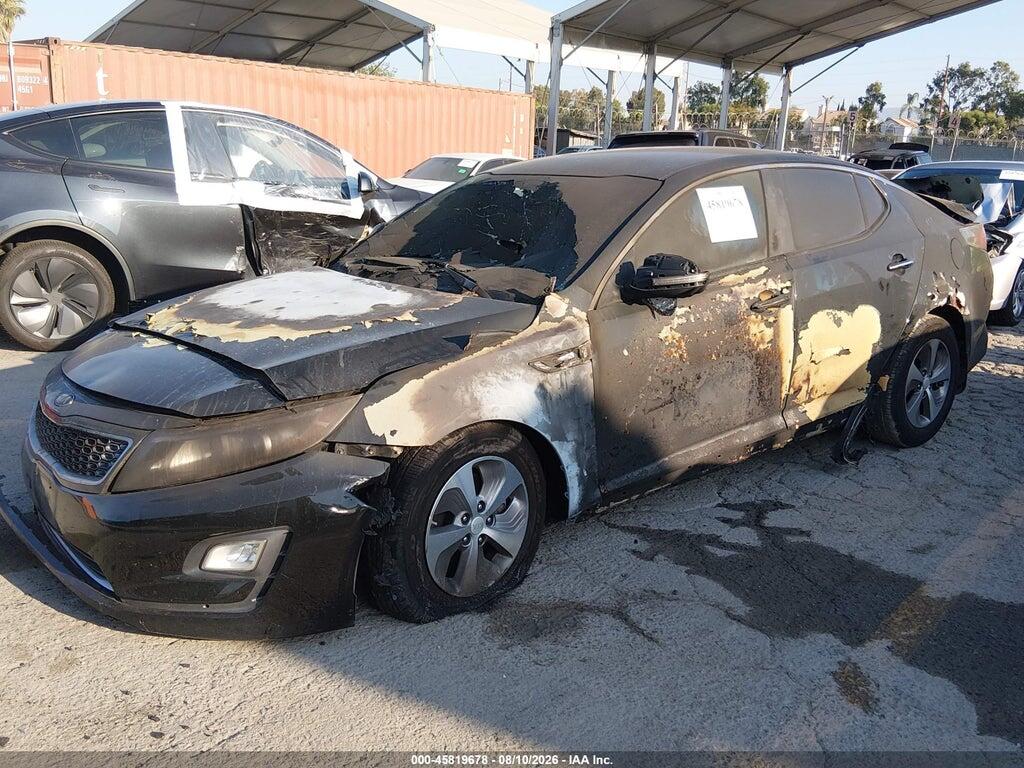 KNAGM4AD5F5080657 2015 KIA OPTIMA HYBRID photo no. 2