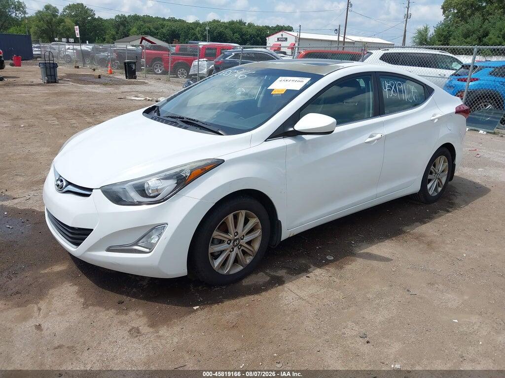 5NPDH4AE7FH576739 2015 HYUNDAI ELANTRA photo no. 2