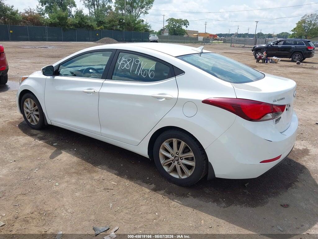 5NPDH4AE7FH576739 2015 HYUNDAI ELANTRA photo no. 3