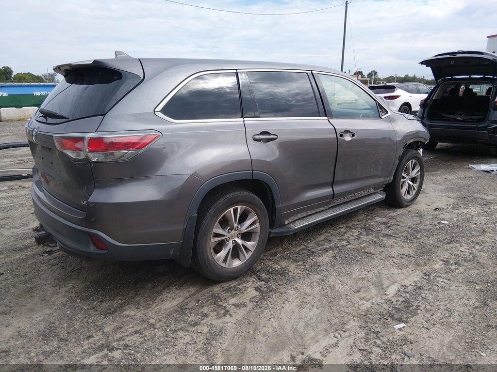 5TDZKRFH8FS063002 2015 TOYOTA HIGHLANDER photo no. 4