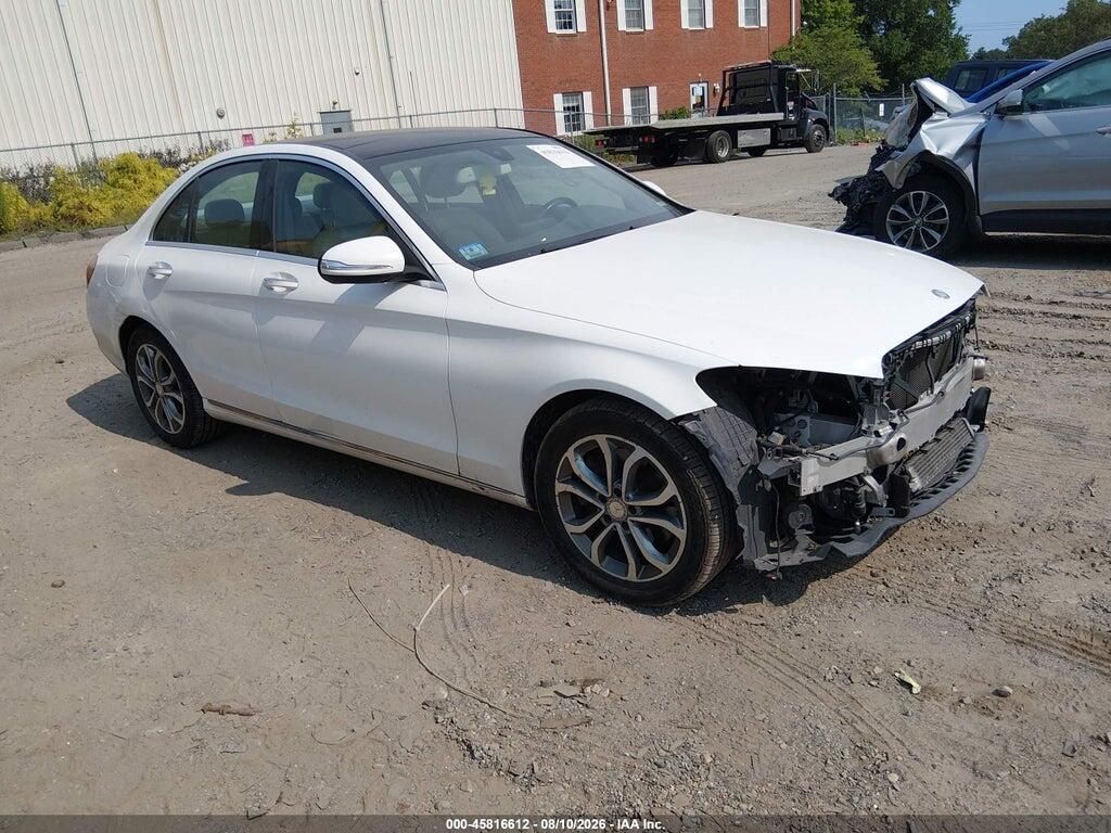 55SWF4KB2FU016367 2015 MERCEDES-BENZ C 300 photo no. 1