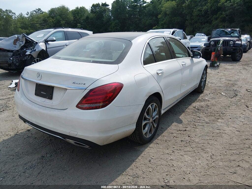 55SWF4KB2FU016367 2015 MERCEDES-BENZ C 300 photo no. 4
