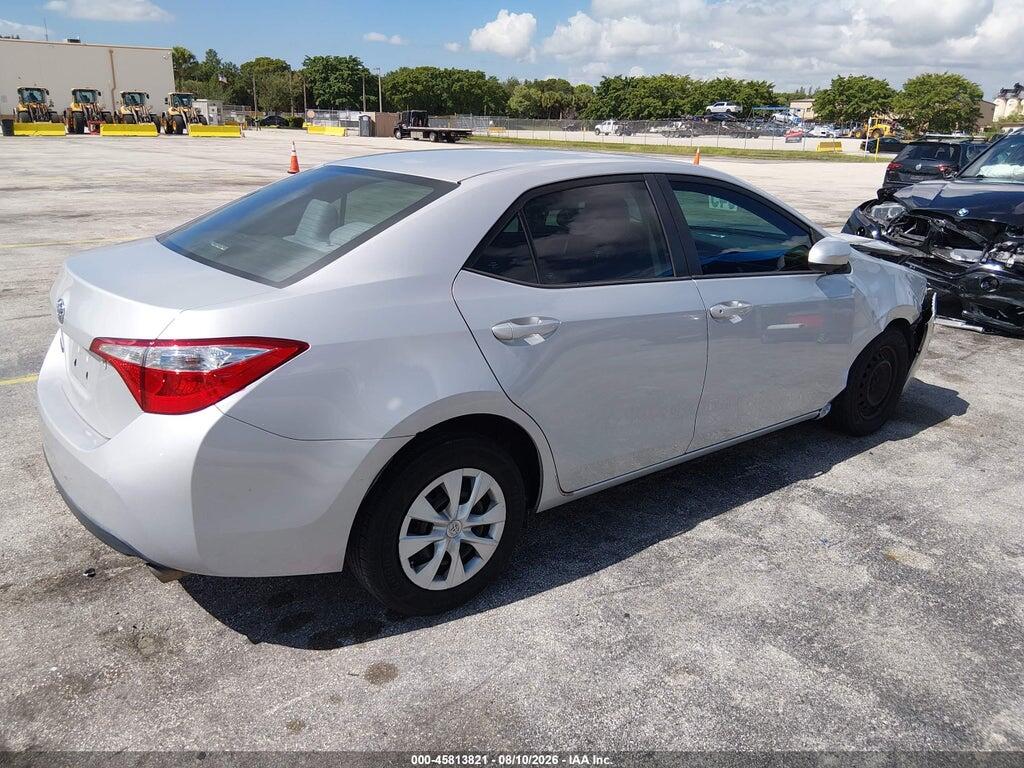 2T1BURHE7FC296781 2015 TOYOTA COROLLA photo no. 4