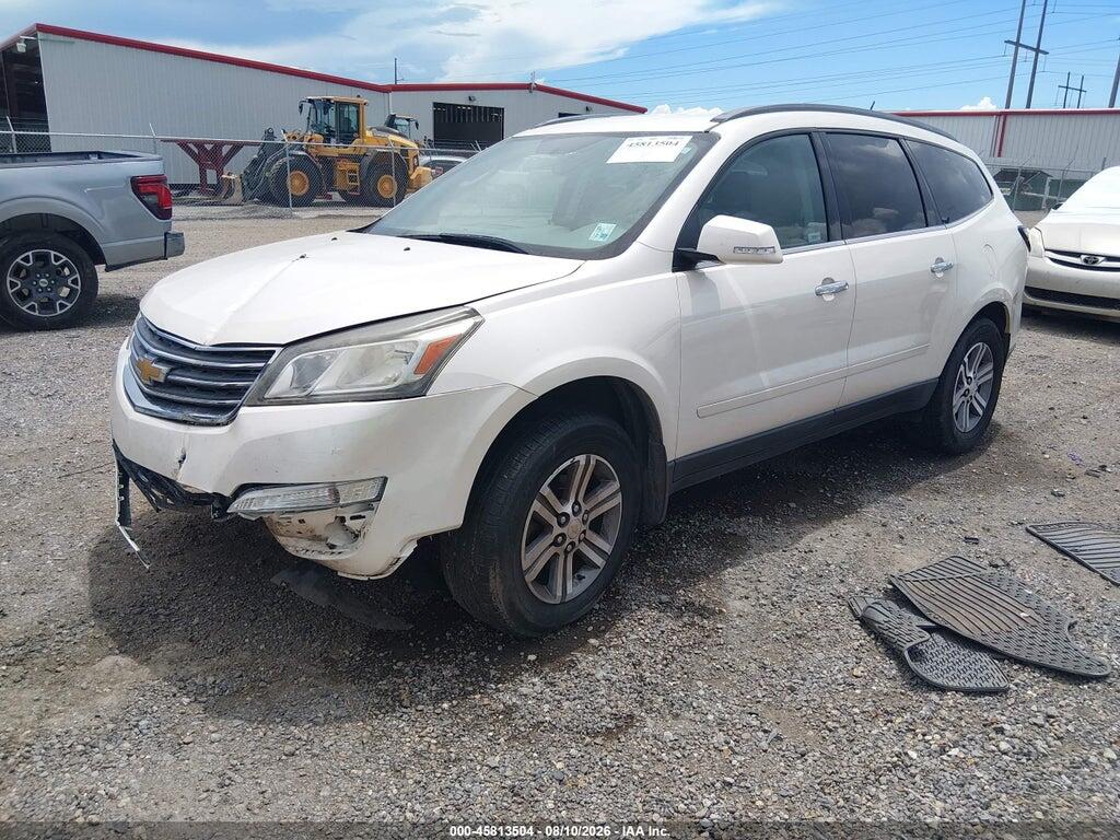 1GNKRHKD2FJ292970 2015 CHEVROLET TRAVERSE photo no. 2