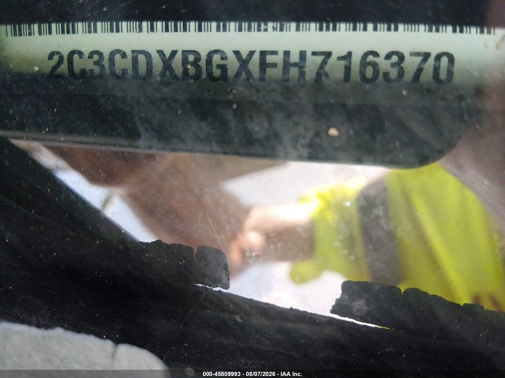 2C3CDXBGXFH716370 2015 DODGE CHARGER photo no. 9