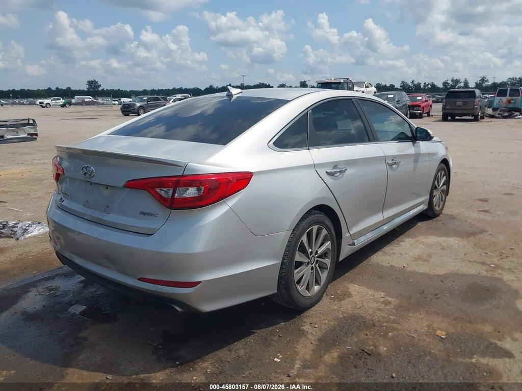 5NPE34AF2FH075687 2015 HYUNDAI SONATA photo no. 4