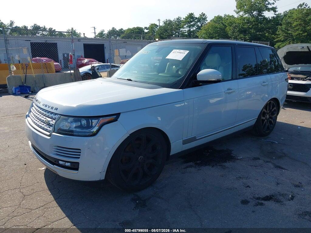 SALGS2TF4FA229104 2015 LAND ROVER RANGE ROVER photo no. 2
