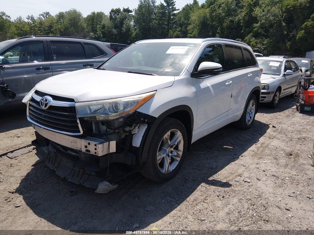 5TDDKRFH1FS142683 2015 TOYOTA HIGHLANDER photo no. 2