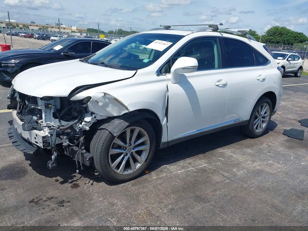 2T2BC1BAXFC007236 2015 LEXUS RX 450H photo no. 2