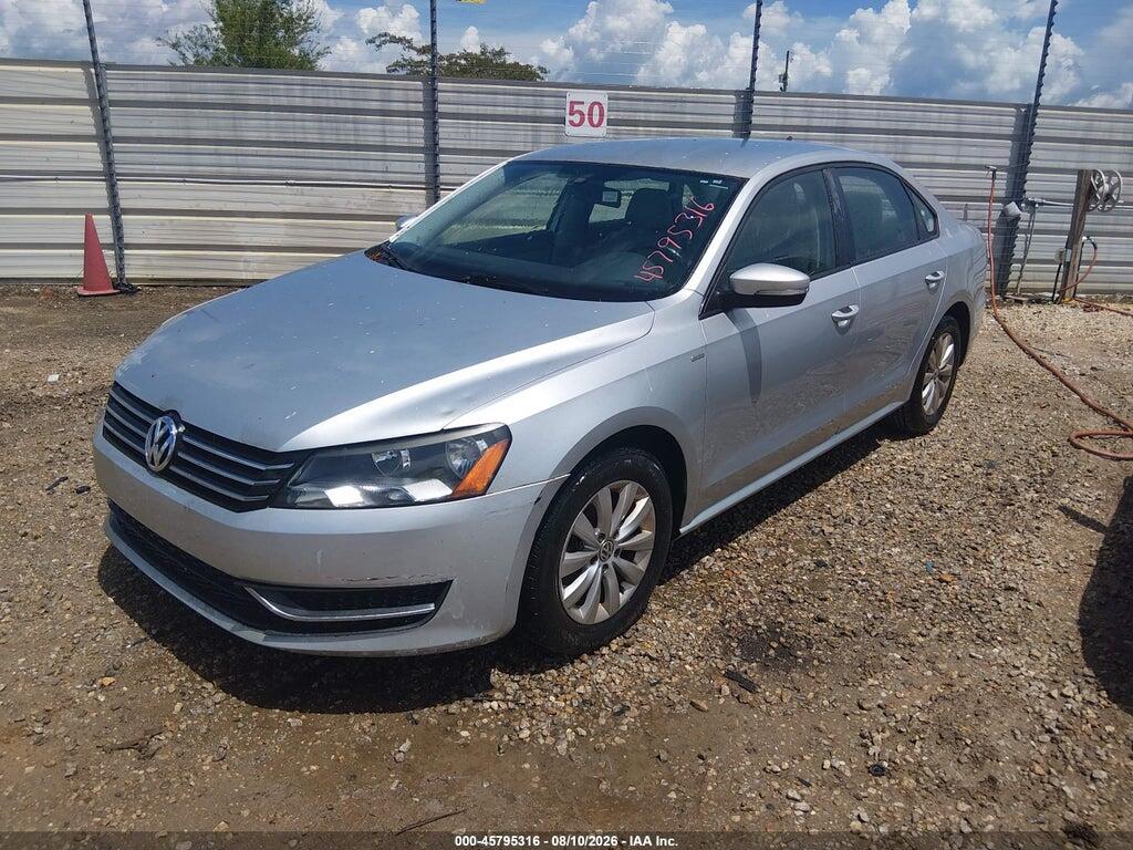 1VWAS7A36FC015476 2015 VOLKSWAGEN PASSAT photo no. 2