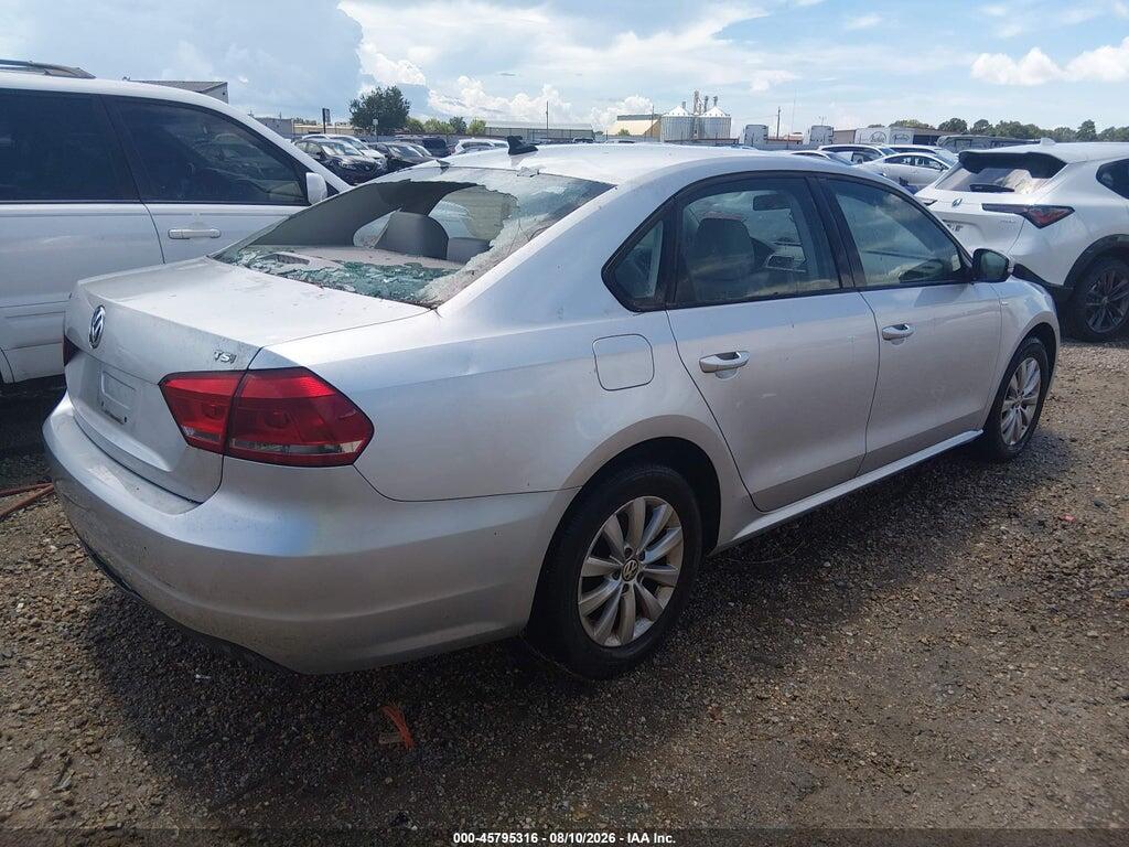 1VWAS7A36FC015476 2015 VOLKSWAGEN PASSAT photo no. 4