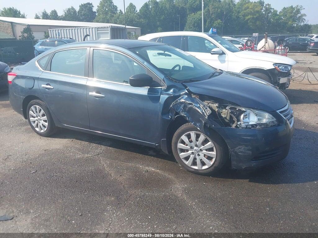 3N1AB7APXFL694438 2015 NISSAN SENTRA photo no. 1