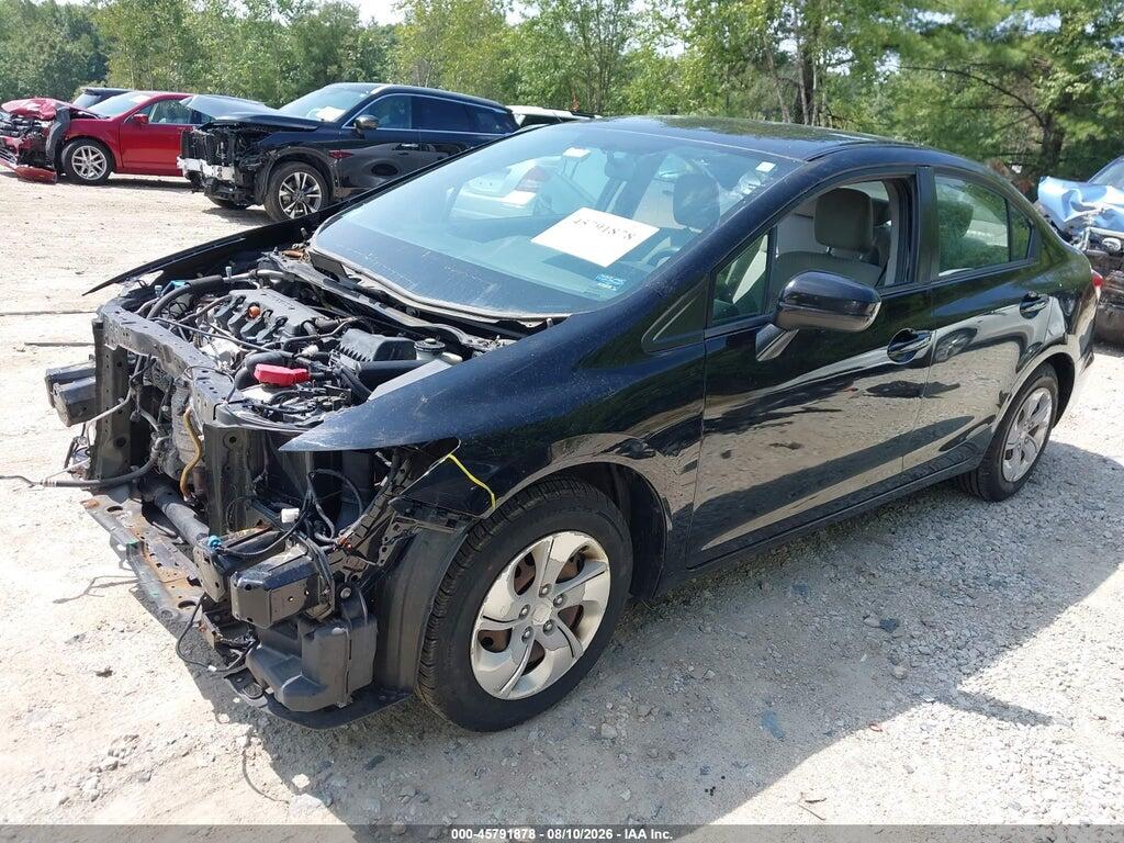 19XFB2F51FE266257 2015 HONDA CIVIC photo no. 2