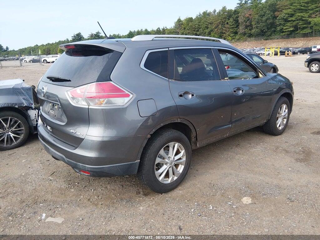 KNMAT2MV4FP533465 2015 NISSAN ROGUE photo no. 4