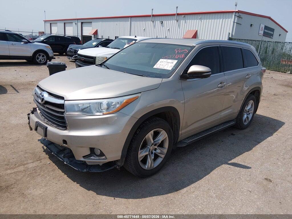 5TDYKRFH0FS062874 2015 TOYOTA HIGHLANDER photo no. 2