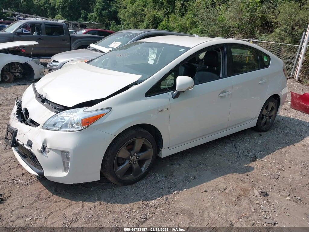 JTDKN3DU6F0397389 2015 TOYOTA PRIUS photo no. 2