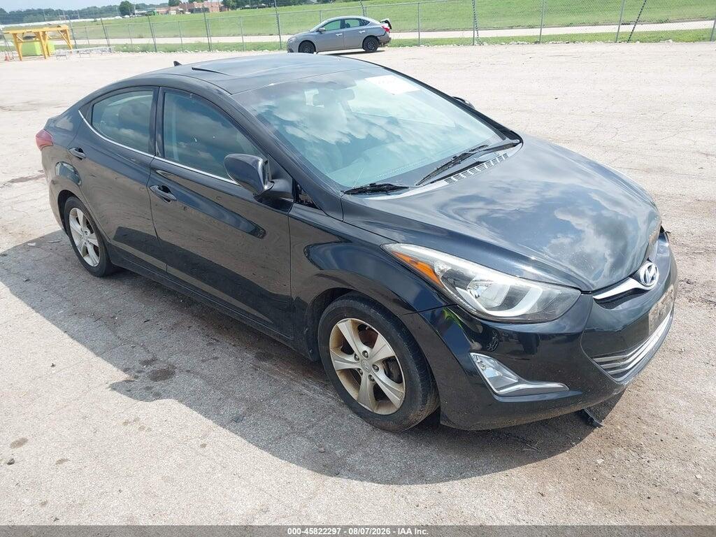 5NPDH4AEXGH747226 2016 HYUNDAI ELANTRA photo no. 1