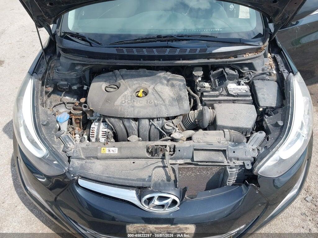5NPDH4AEXGH747226 2016 HYUNDAI ELANTRA photo no. 10