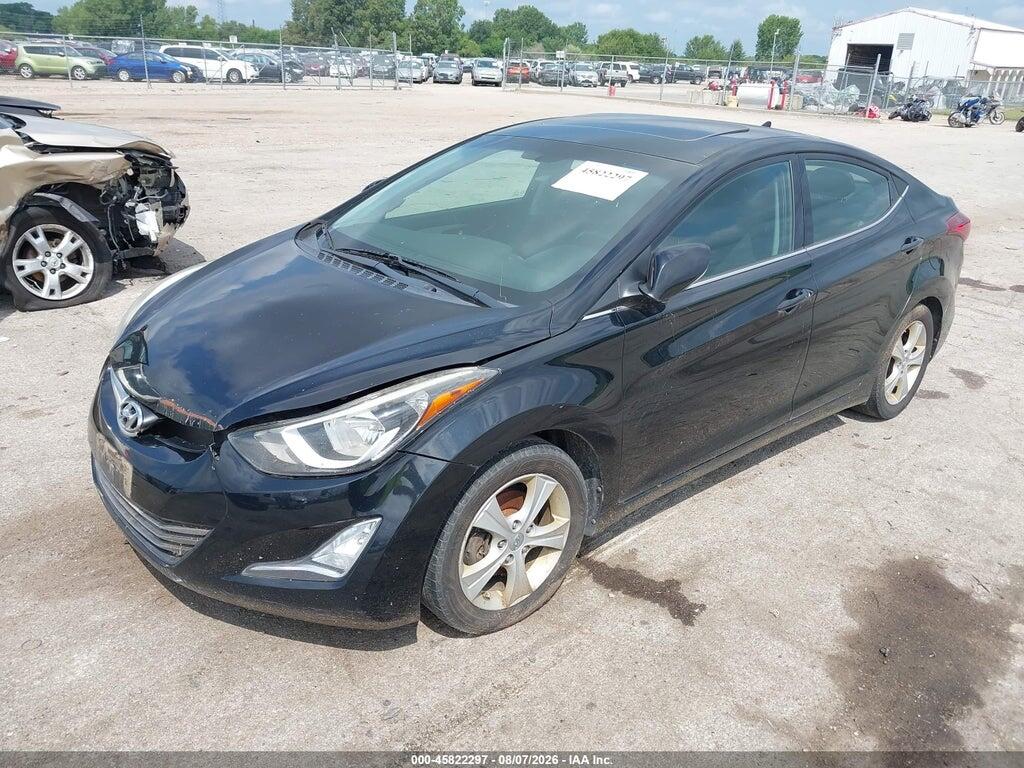 5NPDH4AEXGH747226 2016 HYUNDAI ELANTRA photo no. 2