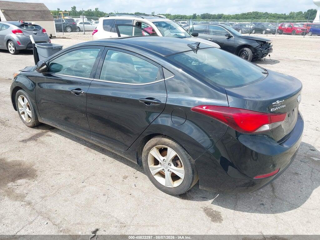 5NPDH4AEXGH747226 2016 HYUNDAI ELANTRA photo no. 3