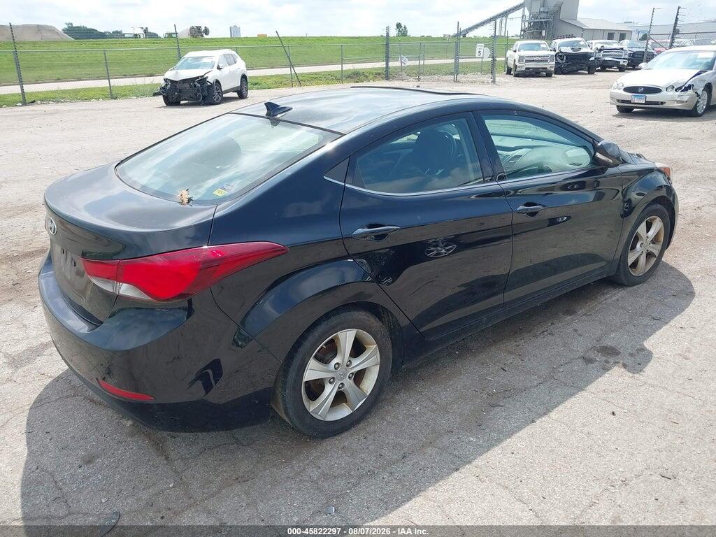 5NPDH4AEXGH747226 2016 HYUNDAI ELANTRA photo no. 4