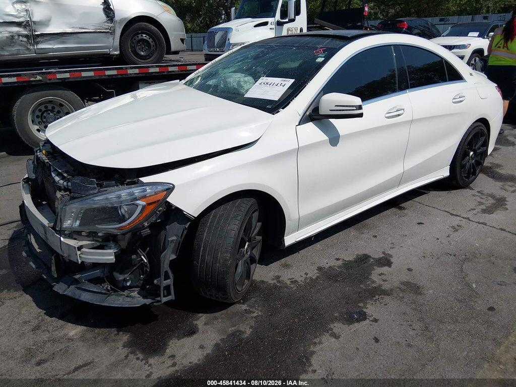WDDSJ4GB6GN330636 2016 MERCEDES-BENZ CLA 250 photo no. 2