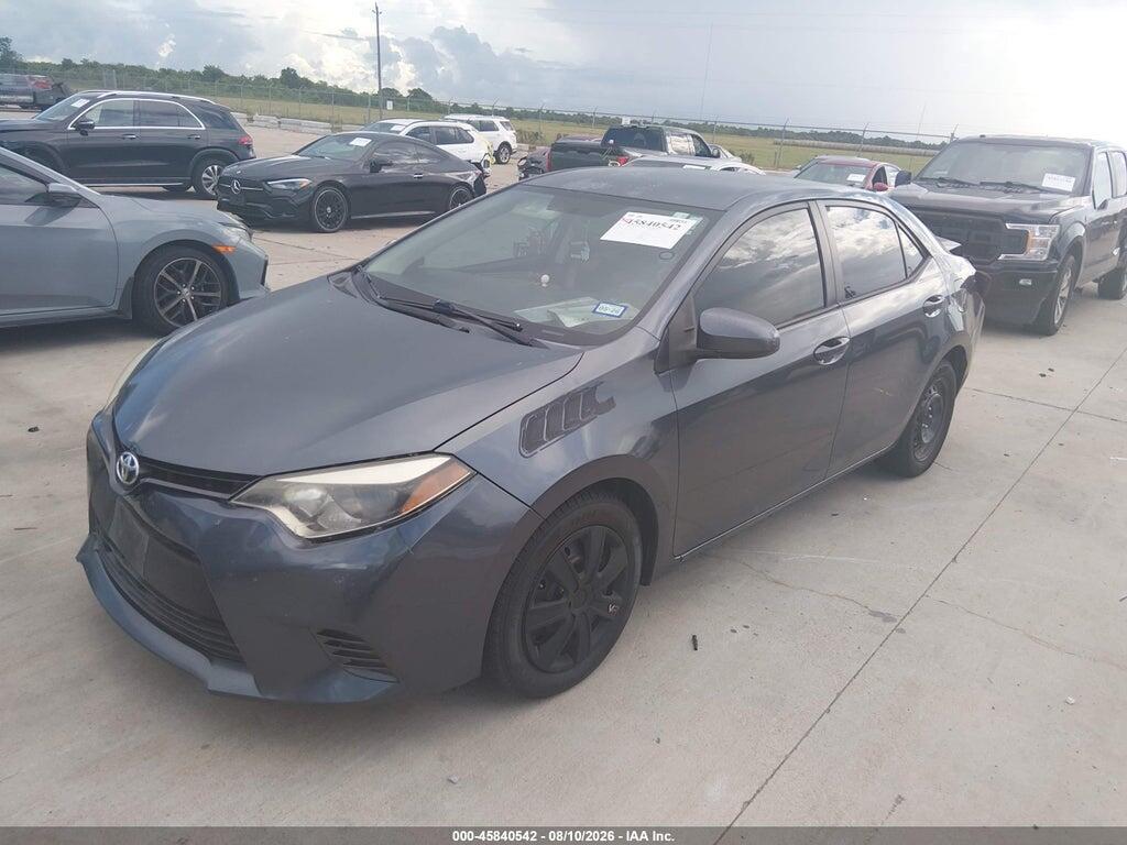 5YFBURHE7GP465330 2016 TOYOTA COROLLA photo no. 2