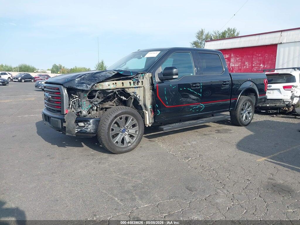 1FTEW1EG0GFC49390 2016 FORD F-150 photo no. 2